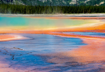 Colors of hot spring 1