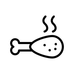 chicken leg icon