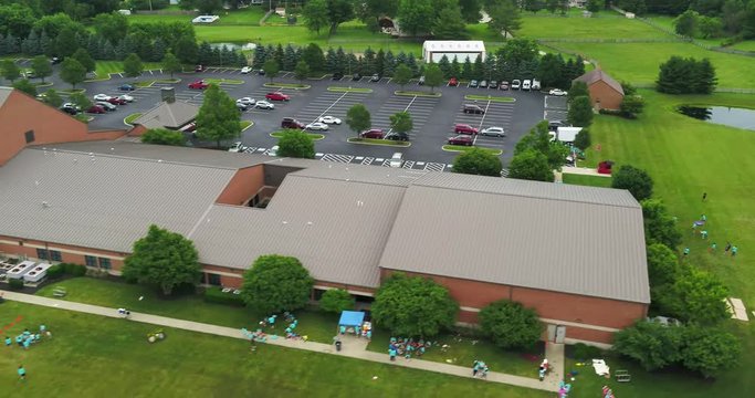 VBS games at a church