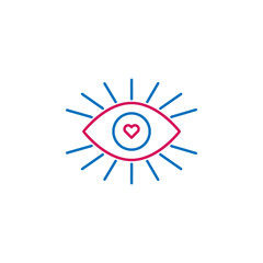 heart, impress, love, valentine icon. Element of romance for mobile concept and web apps illustration. Thin color line icon for website design and development, app development