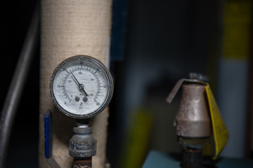 Old pressure gauge