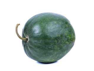 Winter melon fruit isolated on white background