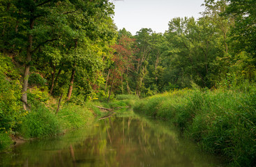 Walking Path along the River at Cuyahoga Valley National Park