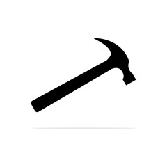 hammer icon. Vector concept illustration for design.