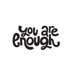 Naklejka premium Body positive quotes