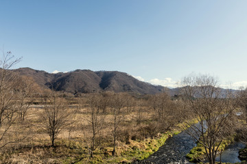 安曇野　犀川