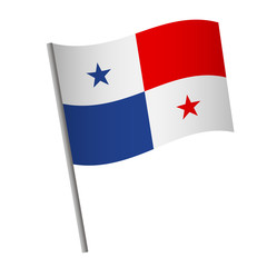 Panama flag icon.