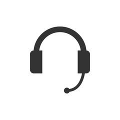 Customer support icon graphic design template vector