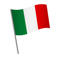 Italy flag icon.
