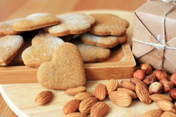 Gingerbread Cookies and Nuts