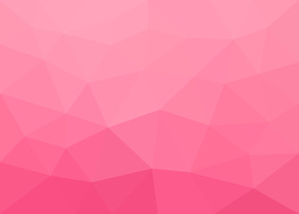 Abstract pink polygonal vector background
