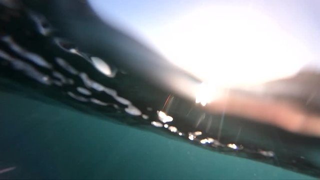 Short underwater slow motion backdrops