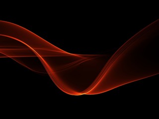 Abstract soft orange color technology modern futuristic background
