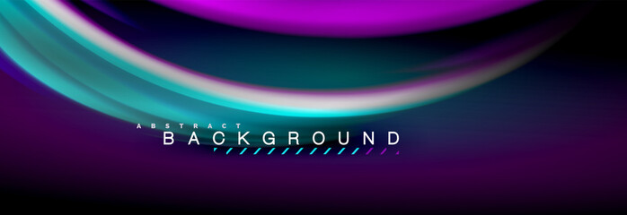 Blurred fluid colors background, abstract waves lines, mixing colours with light effects on light backdrop. Vector artistic illustration for presentation, app wallpaper, banner or posters