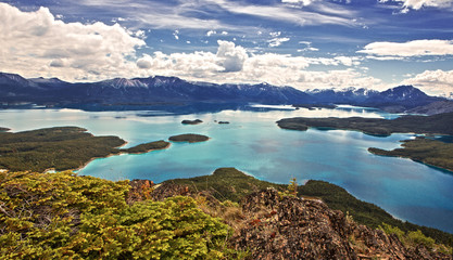 Atlin Lake in Kanada