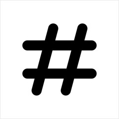 Hash Tag Icon, Hashtag Icon