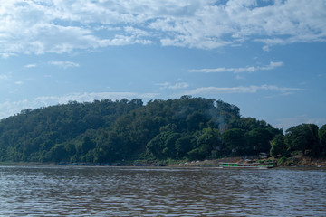 Mekong River in mountains