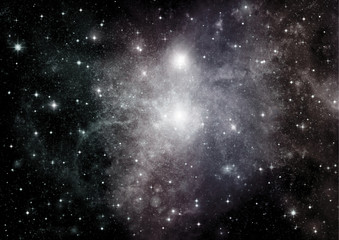 Obraz premium galaxy in a free space