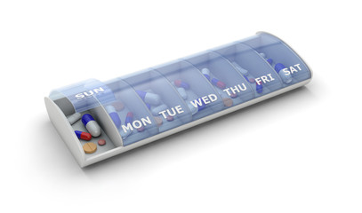 pill organizer medication