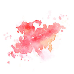 An abstract artistic vibrant pink watercolor background texture, scalable vector graphic with a place for text or logo