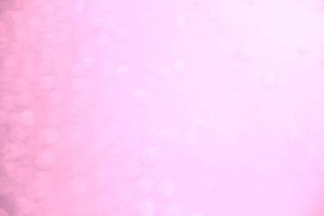 blur bokeh on pink background 