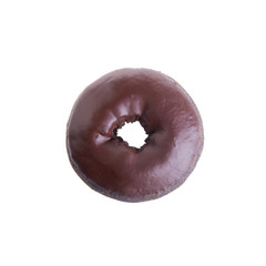 donut or donut with concept on a background.