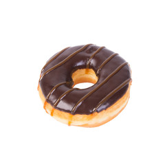 donut or donut with concept on a background.