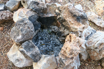 Firewood and coals