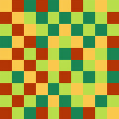 Colorful pattern with different shapes objects. Texture background for textile, print, paper, fabric background, wallpaper