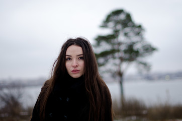 beautiful girl in the Park