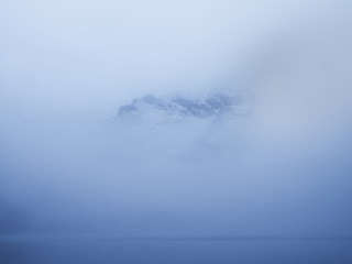 abstract blue background mountain 