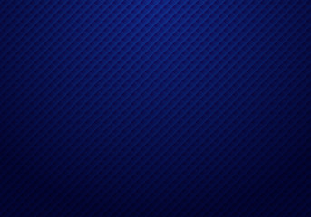 Abstract 3D dark blue squares pattern repeat striped background and texture with light luxury style.