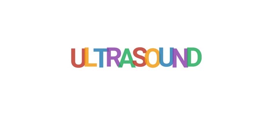 Ultrasound word concept