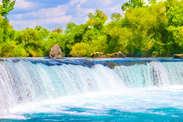 Natural waterfalls - Antalya