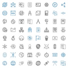 world icons set © NinjaStudio