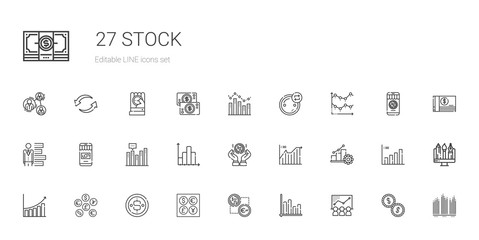 stock icons set