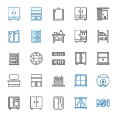 shelf icons set