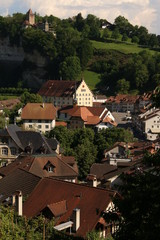 city of Cham switzerland panorama view