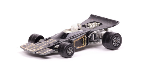 Black metal toy car © michaklootwijk