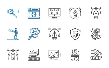 seo icons set