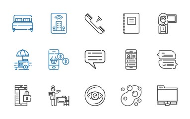 service icons set