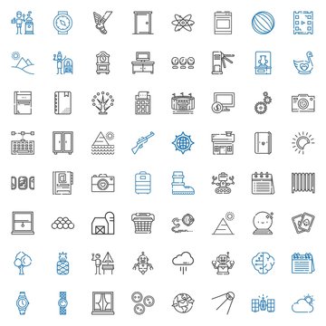 modern icons set