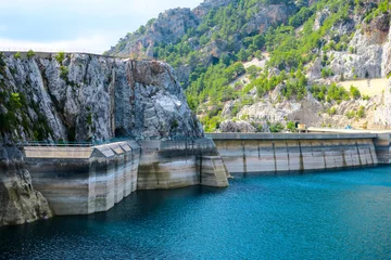 Papier Peint photo Barrage Antalya dam and natural beauties