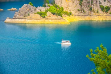 Crédence de cuisine en verre imprimé Barrage Antalya dam and natural beauties