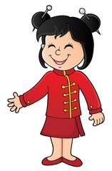 Chinese girl theme image 1