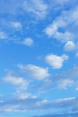 並んだ雲
