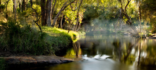 Misty River