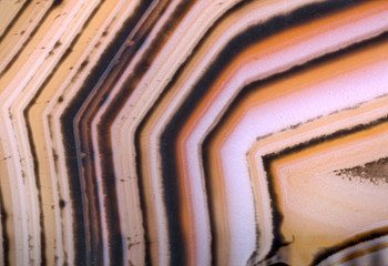 contrast orange and brown agate texture