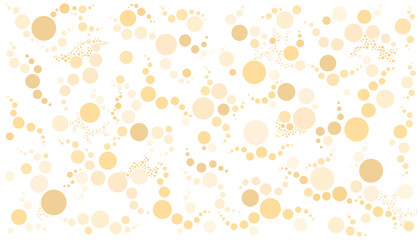 Hintergrund goldene Punkte © Annie 