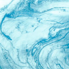 abstract patterns of paint looks like marble in the technique of painting on water Ebru